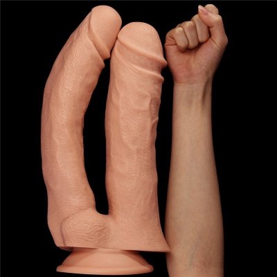 PODWÓJNE DILDO 12&#039;&#039; REALISTIC MEGA DOUBLE DILDO