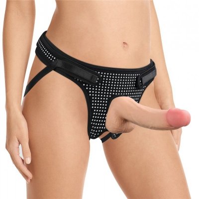 EASY STRAP ON HARNESS (POLKA DOTS)