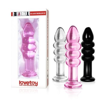 KOREK 5.5&quot; GLASS ROMANCE CZARNY