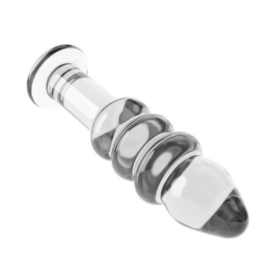 KOREK 5.5&quot; GLASS ROMANCE CZARNY