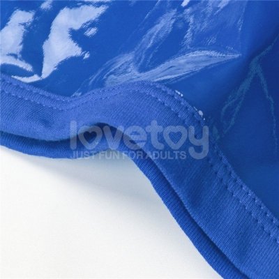 CHIC STRAP-ON SHORTS (32 - 35 CALI W PASIE) NIEBIESKI