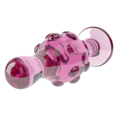 DILDO 4.5&quot; GLASS ROMANCE