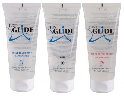 ŻEL SMAKOWY JUST GLIDE 3X200ML