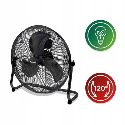WENTYLATOR Cyrkulator Powietrza PODŁOGOWY DUŻY Wiatrak 50 cm WEBBER CICHY