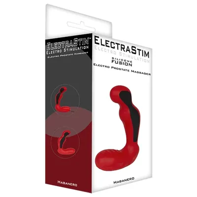 Masażer prostaty - ElectraStim Silicone Fusion Habanero Prostate Massager
