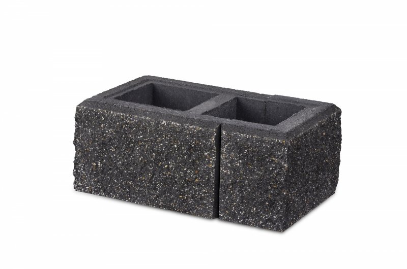 GORCE DE LUXE GU+GA słupkowy czarny/piaskowy 