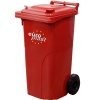Pojemnik na odpady MGB 120l EUROPLAST Czerwony 