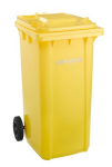 Pojemnik na odpady 240l SSI-Schaefer (Żółty) GWARANCJA 5 LAT