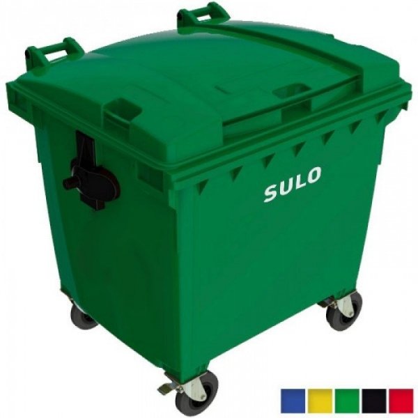 Pojemnik na odpady SULO 1100l Brąz