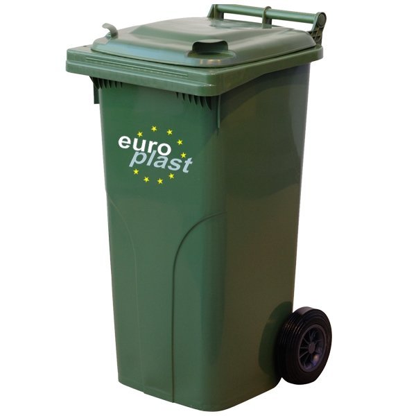 Pojemnik na odpady MGB 120l EUROPLAST Brąz 