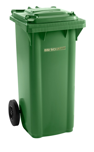 Pojemnik na odpady 120l SSI-Schaefer Zielony