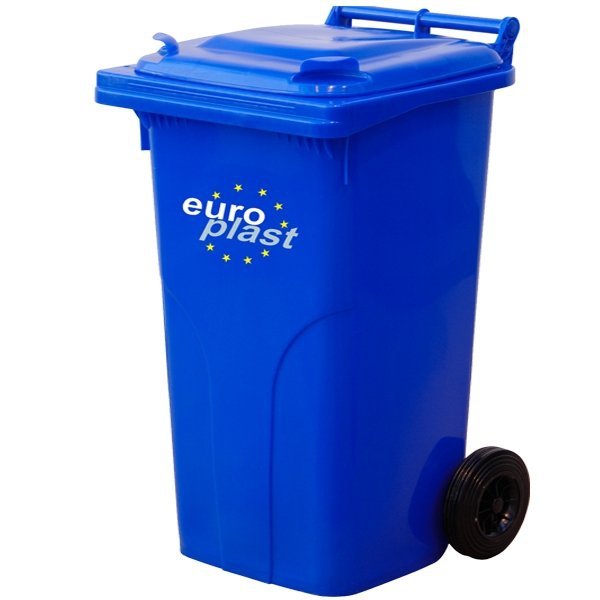 Pojemnik na odpady 240l EUROPLAST żółty