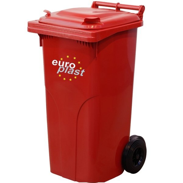 Pojemnik na odpady MGB 120l EUROPLAST Czarny