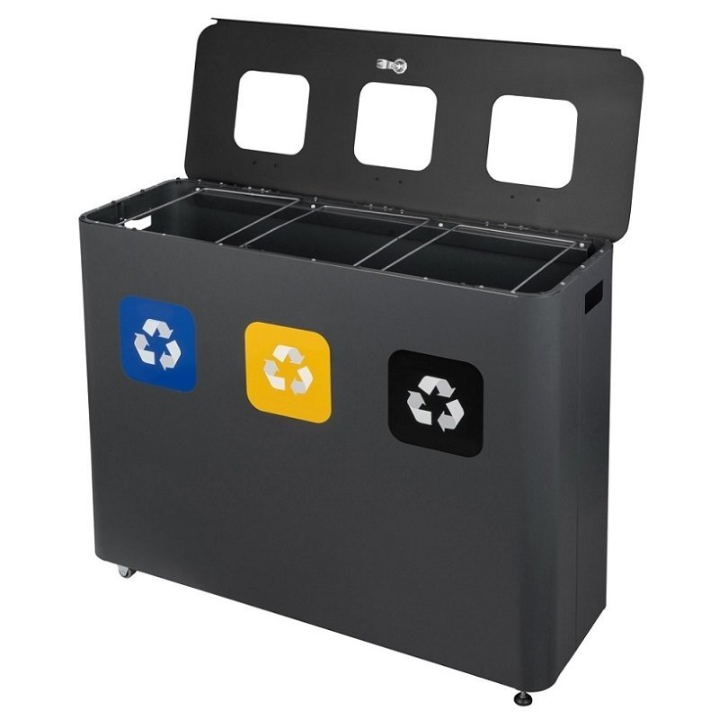 DUPLIKAT: Stacja do segregacji EKO STATION 3 komory ( 3x60l )