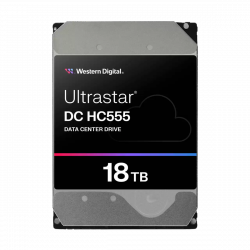 Dysk serwerowy HDD Western Digital Ultrastar DC HC555 WUH722018CLE6L4 (18 TB; 3.5; SATA)