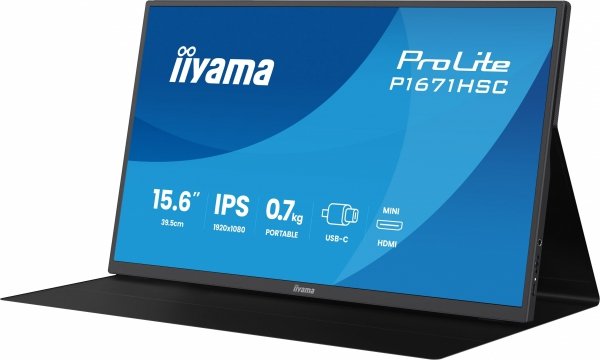 Przenośny monitor iiyama ProLite P1671HSC-B1