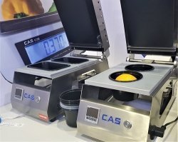 Ręczna Zgrzewarka tacek - CDS-02 - dwa opakowania okrągłe średnica 115mm