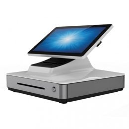 Elo PayPoint Plus, 39.6 cm (15,6''), Projected Capacitive, SSD, MSR, Scanner, Win. 10, white   ( E833323 ) 