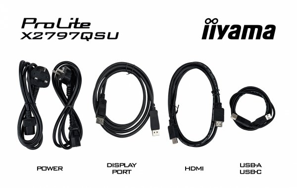 Monitor wolnostojący iiyama ProLite X2797QSU-B1