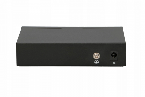 Switch PoE KRIOS 4x Gigabit PoE/PoE+, 2x RJ45 Uplink Gigabit, 60W