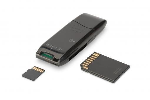 DIGITUS CZYTNIK KART PAMIĘCI MICRO SD MINI SD USB