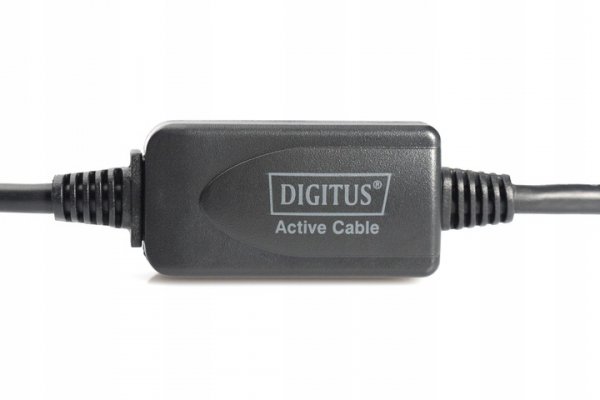 DIGITUS Kabel przedłużacz USB A 2.0 aktywny 10m