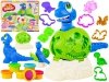 Kreatywny zestaw z masą plastyczną, ciastolina WYKLUWAJĄCY SIĘ DINOZAUR