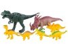 Duży Tor Samochodowy, Wyścigowy - Park Dinozaurów 270 El. ( 240 + 30 )
