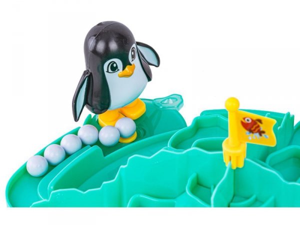 Rodzinna gra zręcznościowa, planszowa PINGWINKOWE PIŁKARZYKI, Piłka nożna &quot;Penguins, Set, Go!&quot;