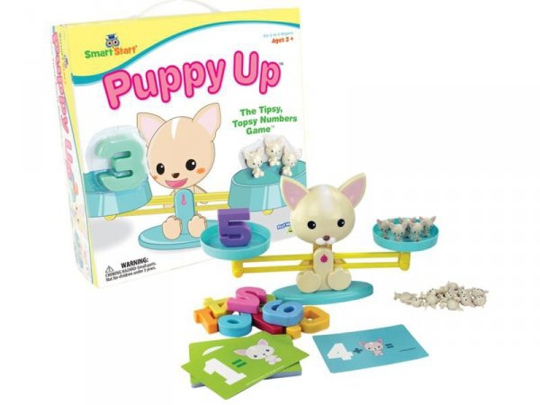 Gra Nauka Liczenia - Równoważnia Waga Szalkowa Pies + Szczenięta - Puppy Up