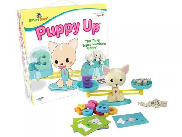 Gra Nauka Liczenia - Równoważnia Waga Szalkowa Pies + Szczenięta - Puppy Up