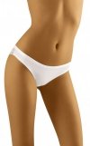 Figi damskie Wol-Bar Flossy Soft Białe