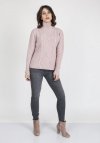 Sweter damski MKM Estelle SWE 121 Pudrowy róż