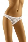 Figi damskie Wol-Bar Pretty Soft Białe