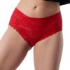 Figi damskie Julimex  Bellie czerwone maxi