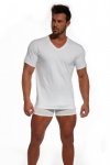 Koszulka męska Cornette Authentic 201 new biała