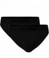 Slipy męskie Atlantic Sport 016 2-pak czarne
