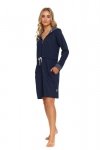 Szlafrok damski Doctor nap SMZ 5241 navy blue