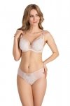 Figi damskie Romantic vibe 854 Brazyliany beżowe Gorsenia