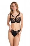 Stringi damskie Gorsenia Just black 826