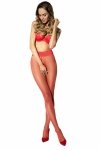 Rajstopy Hip Lace Red 30 DEN Amour