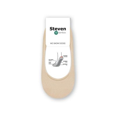 Stopki bambusowe Steven 036 beżowe