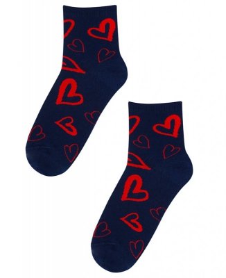 Skarpetki męskie Wola Casual 244 navy