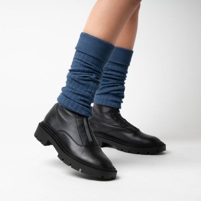 Getry bawełniane Steven 092 jeans