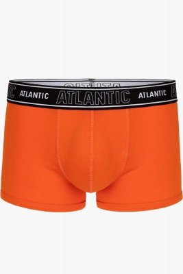 Bokserki męskie Atlantic 1191/03 pomarańczowe