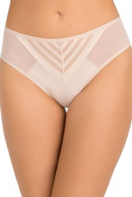 Figi damskie brazyliany Yoko 812/1 beżowe Gorsenia