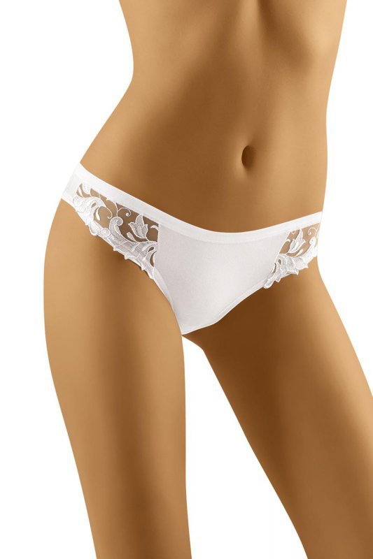 Figi damskie Wol-Bar Cushy Soft Białe