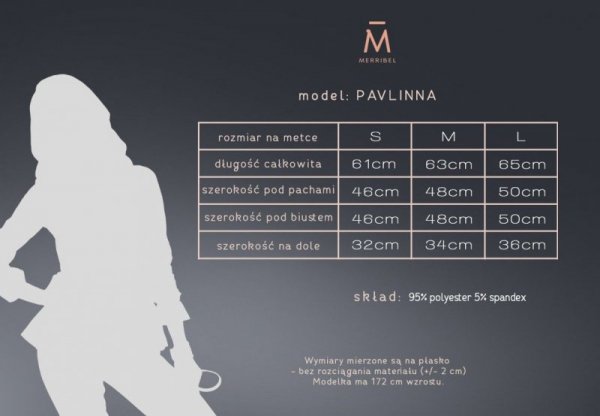 Bluzka damska Merribel Pavlinna Blue