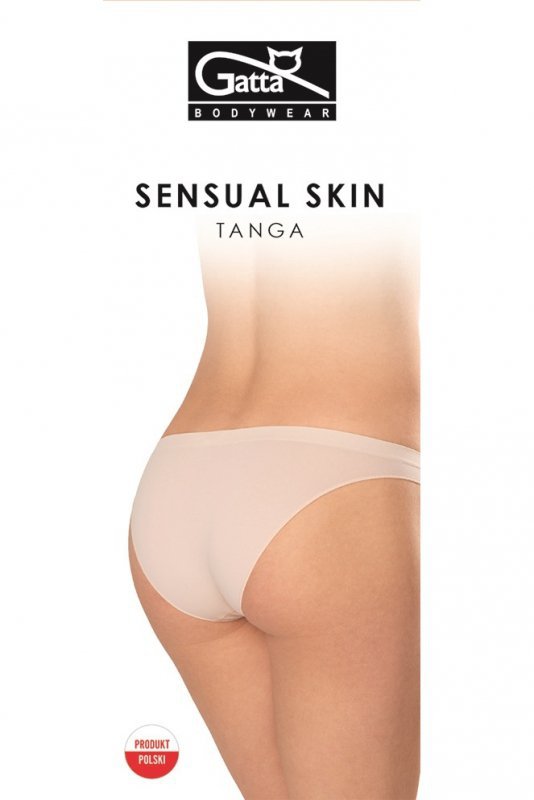 Figi damskie Gatta Sensual skin Tanga 1645 beżowe