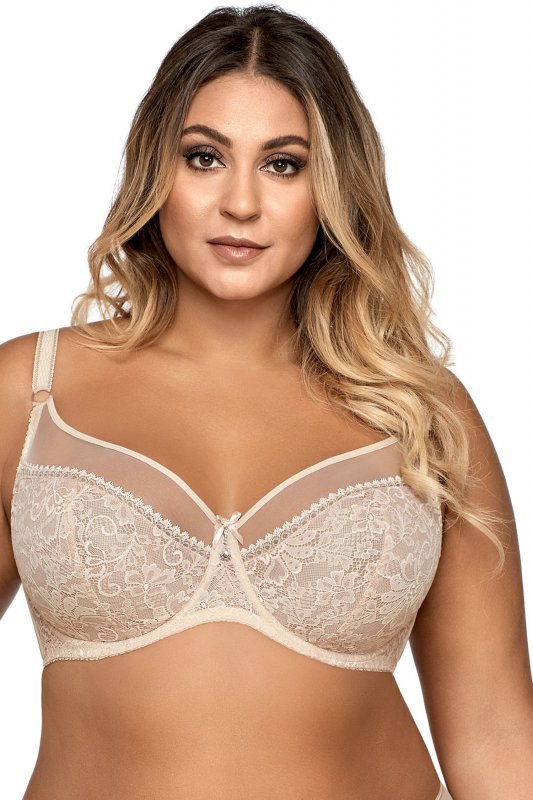 Biustonosz miękki Ava 1396 Crystal beżowy plus size